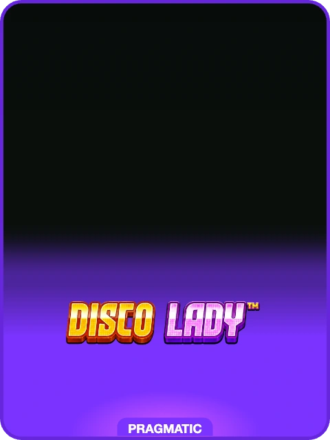 Disco Lady lobby thumbnail — Pragmatic Play, rendered by thumbs.store