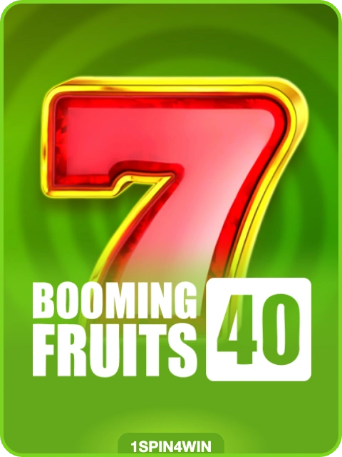 Booming Fruits 40 thumbnail — 1spin4win