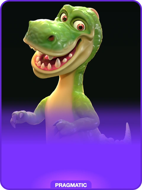 Dino Drop lobby thumbnail — Pragmatic Play, rendered by thumbs.store