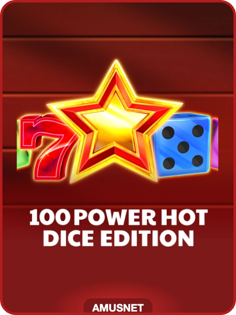 100 Power Hot Dice Edition lobby thumbnail — Amusnet, rendered by thumbs.store