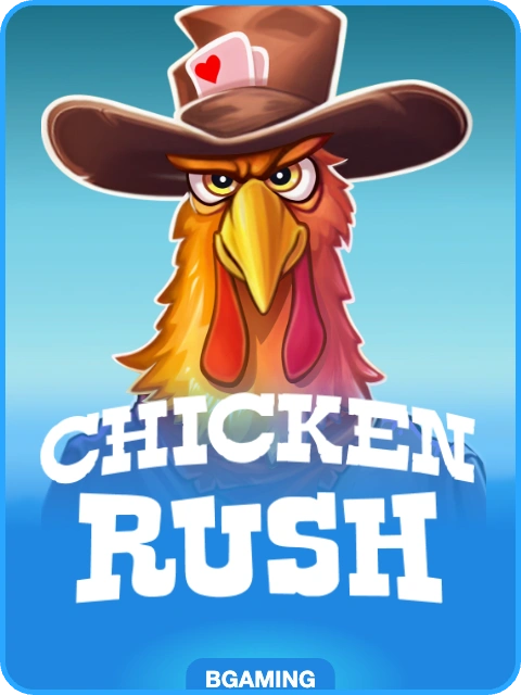 Chicken Rush lobby thumbnail — BGaming, rendered by thumbs.store