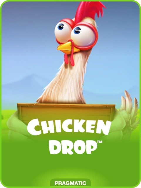 Chicken Drop lobby thumbnail — Pragmatic Play, rendered by thumbs.store