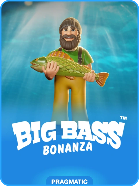 Big Bass Bonanza lobby thumbnail — Pragmatic Play, rendered by thumbs.store