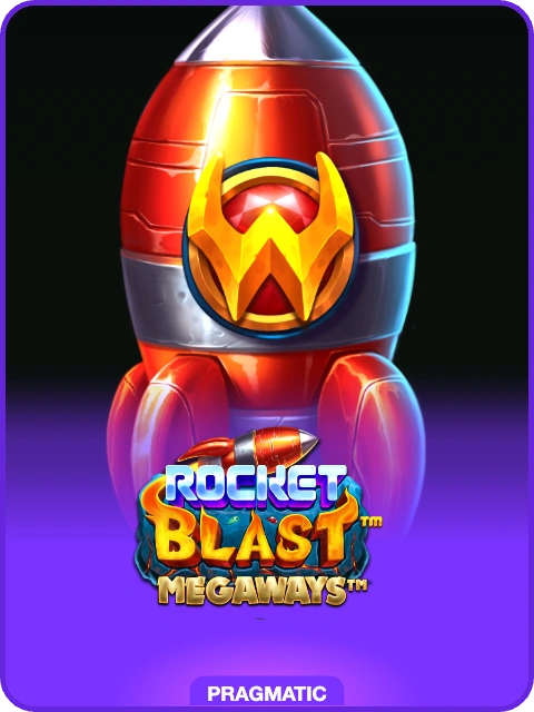Rocket Blast Megaways™ lobby thumbnail — Pragmatic Play, rendered by thumbs.store