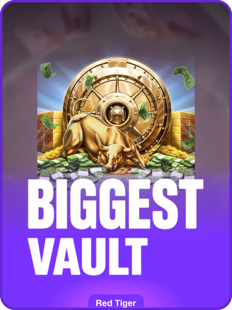 Biggest Vault lobby thumbnail — Red Tiger, rendered by thumbs.store