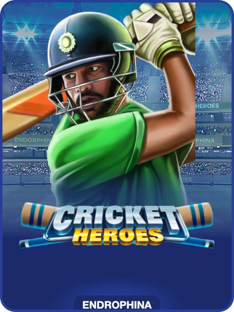cricket heroes lobby thumbnail — Endorphina, rendered by thumbs.store