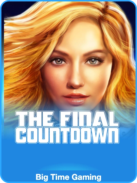 The Final Countdown lobby thumbnail — Big Time Gaming, rendered by thumbs.store