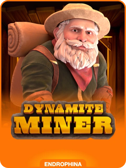 dynamite miner lobby thumbnail — Endorphina, rendered by thumbs.store