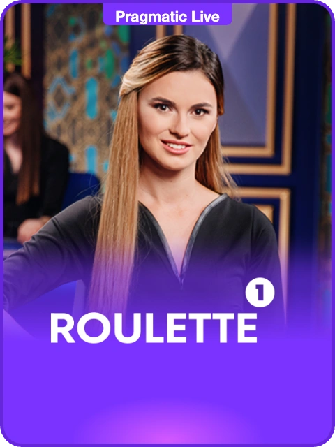 Roulette 1 lobby thumbnail — Pragmatic Play Live, rendered by thumbs.store