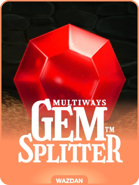 Gem Splitter lobby thumbnail — Wazdan, rendered by thumbs.store