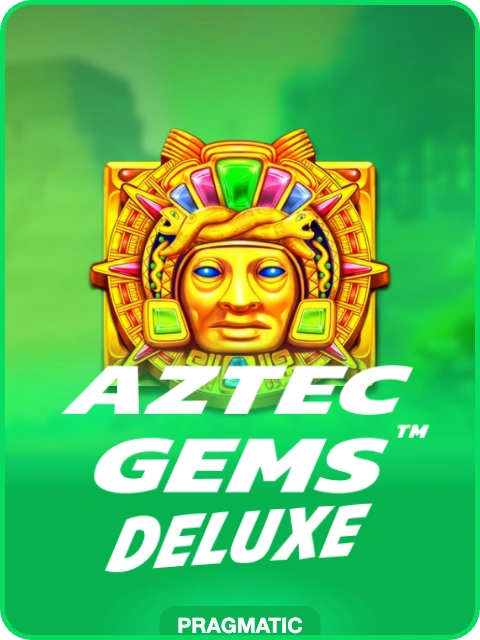 Aztec Gems Deluxe lobby thumbnail — Pragmatic Play, rendered by thumbs.store