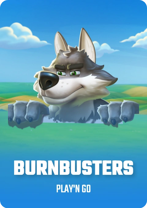 Burnbusters lobby thumbnail — Play'n GO, rendered by thumbs.store