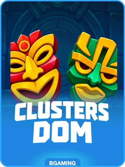 ClustersDom lobby thumbnail — BGaming, rendered by thumbs.store