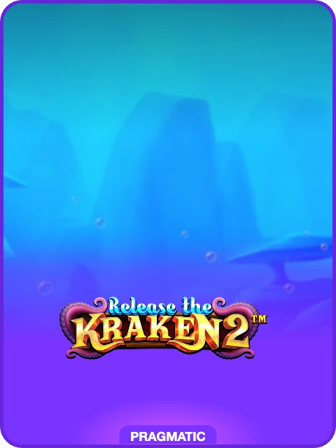Release the Kraken 2 lobby thumbnail — Pragmatic Play, rendered by thumbs.store