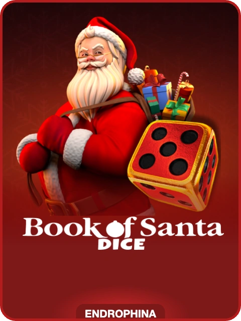 book of santa dice lobby thumbnail — Endorphina, rendered by thumbs.store