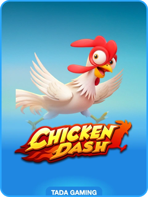 Chicken Dash lobby thumbnail — Tada Gaming, rendered by thumbs.store