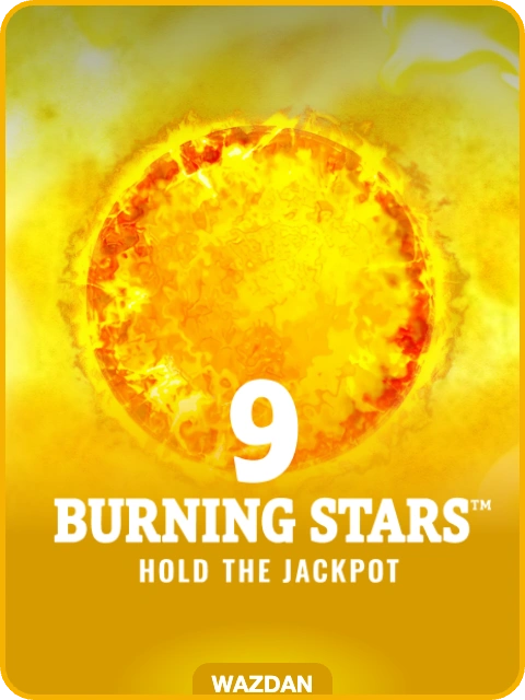 9 Burning Stars thumbnail — Wazdan