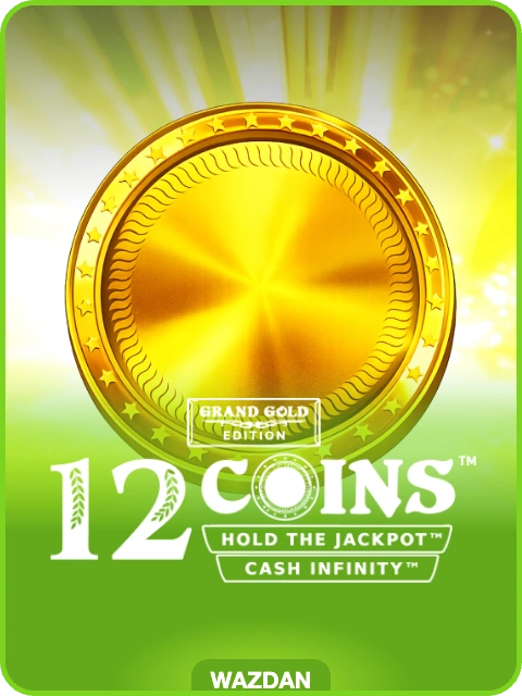 12 Coins Grand Gold Edition thumbnail — Wazdan