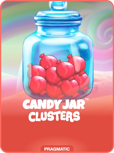 Candy Jar Clusters lobby thumbnail — Pragmatic Play, rendered by thumbs.store
