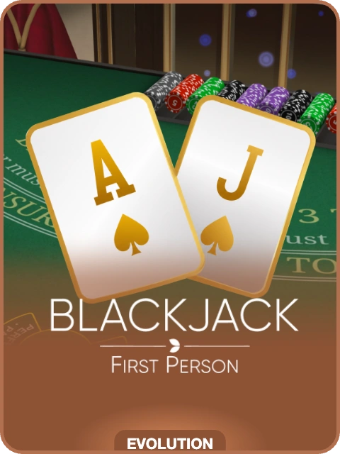 First Person Blackjack thumbnail — Evolution