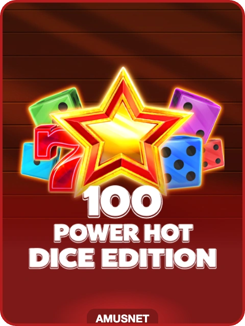 100 Power Hot Dice Edition Golden Coins Link lobby thumbnail — Amusnet, rendered by thumbs.store