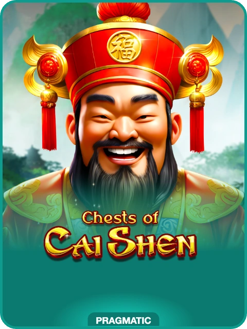 Chests of Cai Shen lobby thumbnail — Pragmatic Play, rendered by thumbs.store