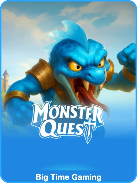 Monster Quest lobby thumbnail — Big Time Gaming, rendered by thumbs.store