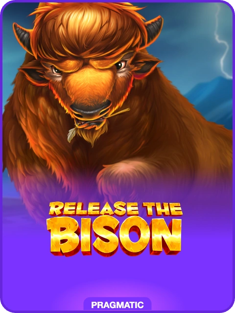Release the Bison lobby thumbnail — Pragmatic Play, rendered by thumbs.store
