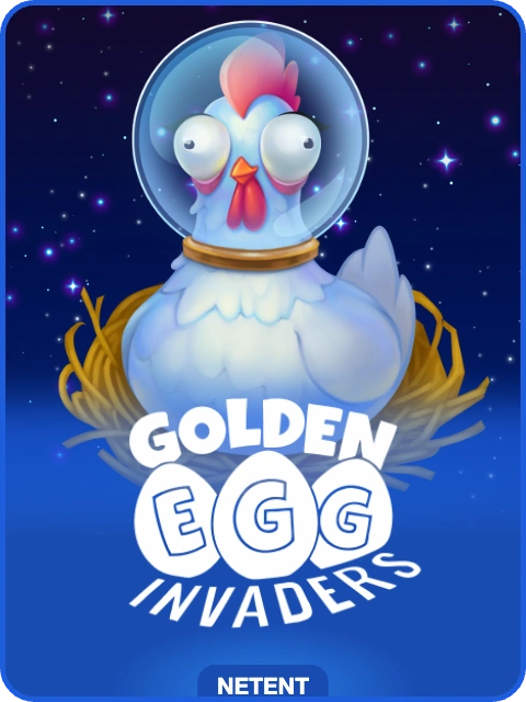 golden egg invaders thumbnail — NetEnt