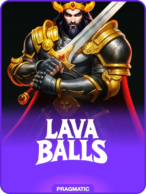 Lava Balls lobby thumbnail — Pragmatic Play, rendered by thumbs.store