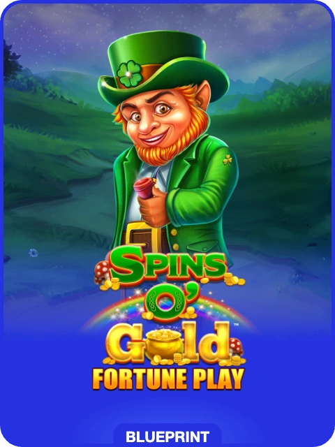 Spins O' Gold lobby thumbnail — Blueprint Gaming, rendered by thumbs.store