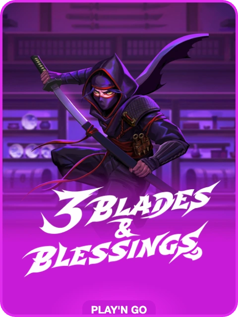 Bladesandblessings lobby thumbnail — Play'n GO, rendered by thumbs.store