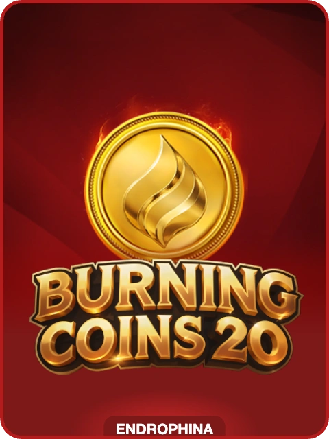 burning coins 20 lobby thumbnail — Endorphina, rendered by thumbs.store