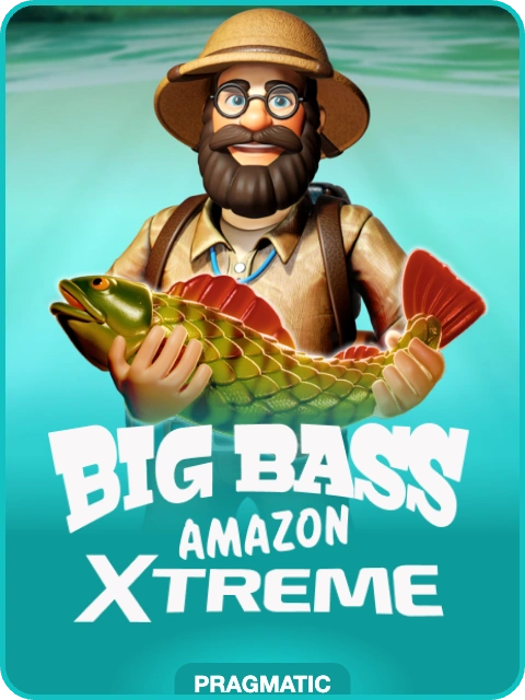 Big Bass Amazon Xtreme lobby thumbnail — Pragmatic Play, rendered by thumbs.store