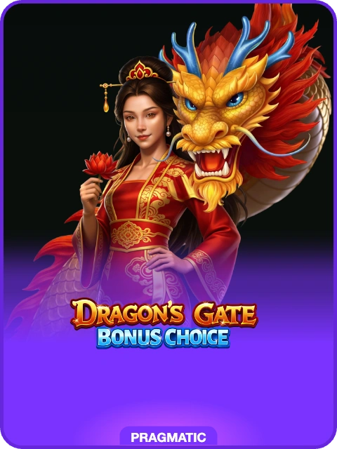 Dragon's Gate Bonus Choice lobby thumbnail — Pragmatic Play, rendered by thumbs.store