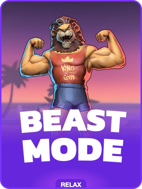 Beast Mode lobby thumbnail — Relax Gaming, rendered by thumbs.store