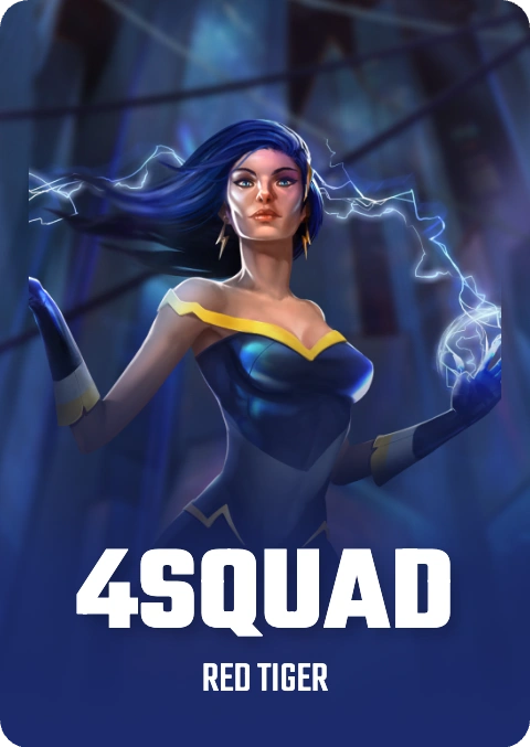 4Squad lobby thumbnail — Red Tiger, rendered by thumbs.store