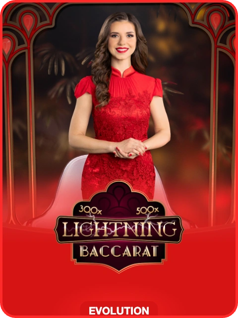 Lightning Baccarat thumbnail — Evolution