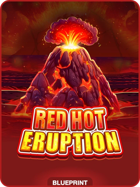 Red Hot Eruption lobby thumbnail — Blueprint Gaming, rendered by thumbs.store