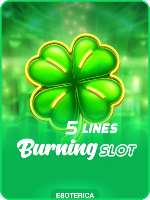 Burning Slot 5 lobby thumbnail — Esoterica, rendered by thumbs.store