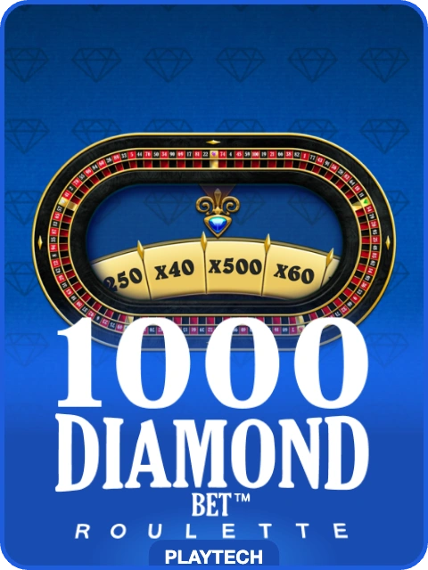 1000 diamond bet roulette thumbnail — Playtech