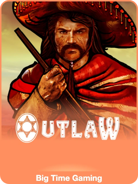 Outlaw lobby thumbnail — Big Time Gaming, rendered by thumbs.store