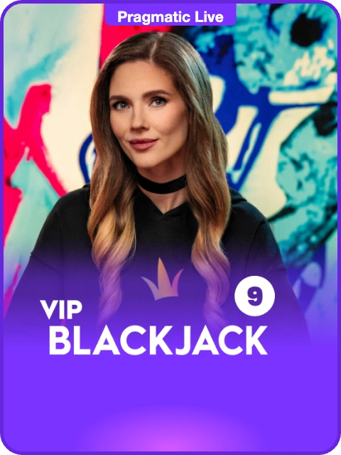VIP Blackjack 9 lobby thumbnail — Pragmatic Play Live, rendered by thumbs.store