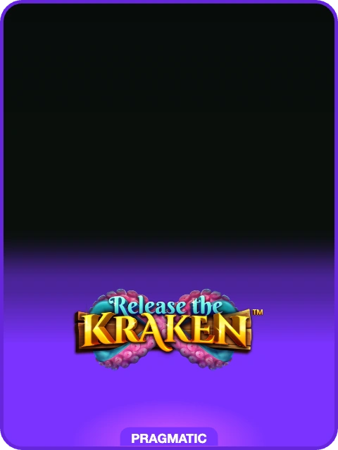Release the Kraken lobby thumbnail — Pragmatic Play, rendered by thumbs.store