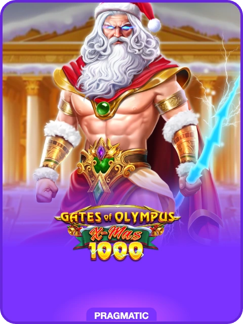 Gates of Olympus Xmas 1000 lobby thumbnail — Pragmatic Play, rendered by thumbs.store
