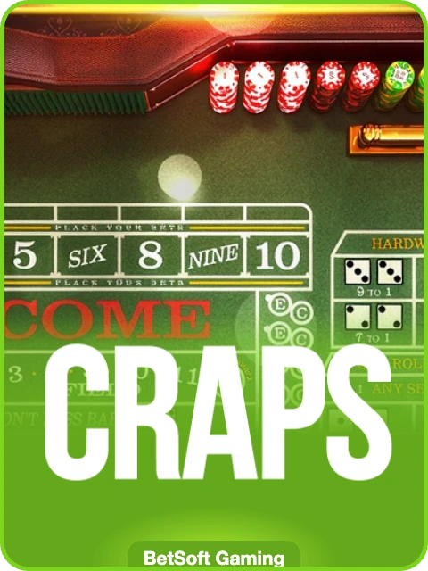 Craps lobby thumbnail — Betsoft Gaming, rendered by thumbs.store