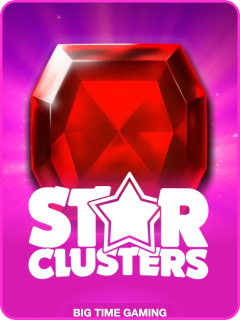 Star Clusters lobby thumbnail — Big Time Gaming, rendered by thumbs.store