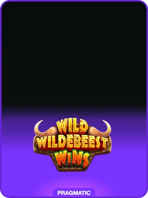 Wild Wildebeest Wins lobby thumbnail — Pragmatic Play, rendered by thumbs.store