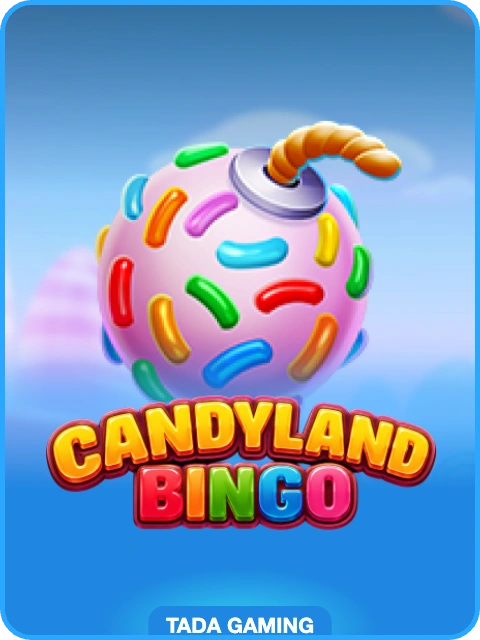 Candyland Bingo lobby thumbnail — Tada Gaming, rendered by thumbs.store