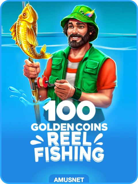 100 Golden Coins Reel Fishing thumbnail — Amusnet